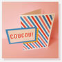'Coucou!' Fun Greetings Card, thumbnail 1 of 4