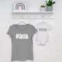 Instamum And Baby Mother And Child T Shirt Set, thumbnail 1 of 7