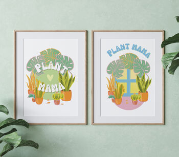 Plant Mama Art Print Mother's Day Gift, 2 of 2