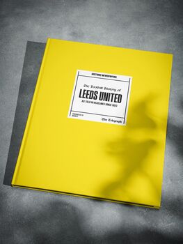 Leeds United Personalised Football Telegraph Book, 9 of 12