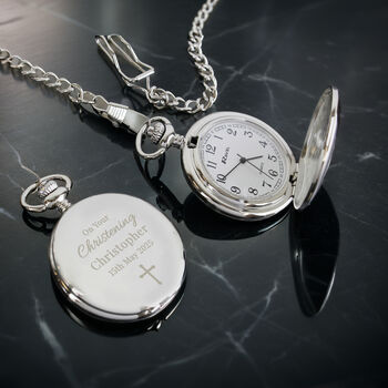 Personalised Religious Pocket Watch, 3 of 4