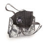 Serendipity Cotton Quilted Tote Bag Black/White Crane, thumbnail 4 of 5