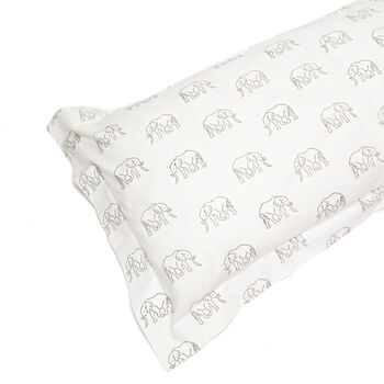 Grey Elephant Bedding Set, 2 of 2