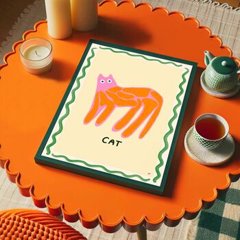 Cat Print, 2 of 3