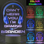 Personalised Blue Novelty Changing Colours Night Lamp, thumbnail 2 of 5