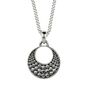 Maharaja Men's Sterling Silver Orbital Necklace, thumbnail 4 of 8