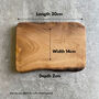 Personalised Olive Wood Chopping / Cheese Board, thumbnail 6 of 9