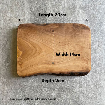 Personalised Olive Wood Chopping / Cheese Board, 6 of 10