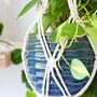 Handcrafted Natural Macramé Plant Hanger, thumbnail 1 of 8