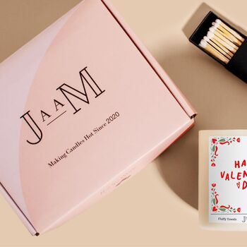 Happy Valentine's Day Candle Gift Set For Her, 4 of 5