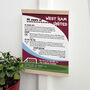 60 Years Of Being A Football Fan 60th Birthday Print Gift 50 Clubs Available, thumbnail 5 of 8