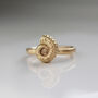 Solid Gold Ammonite Ring, thumbnail 1 of 3