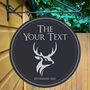 Stags Head Personalised Pub Sign/Bar Sign/Man Cave, thumbnail 2 of 8