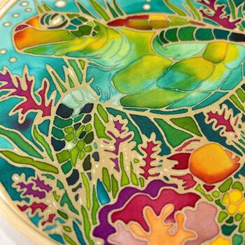 Oh My Turtle! DIY Batik Craft Kit For Beginners, 6 of 9