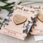 Elegant Blush Pink Save The Date Magnet, thumbnail 4 of 8