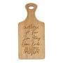 Engraved Love Story Wooden Board Wedding Gift, thumbnail 4 of 5