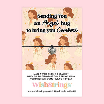 Sending You An Angel Hug Wish Bracelet, 2 of 4