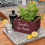 Personalised Wooden Plant Pot Holder, thumbnail 1 of 6