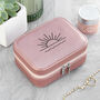 Customisable Metallic Pink Sunset Jewellery Case, thumbnail 9 of 9