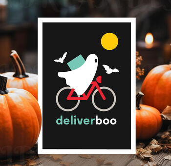 Deliverboo Funny Halloween Card, 7 of 9