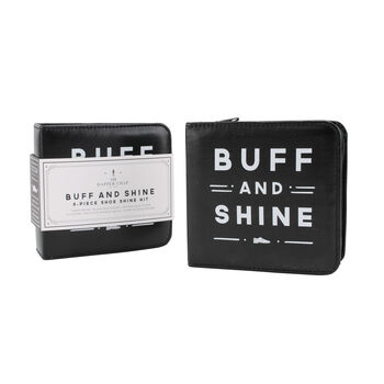 The Dapper Chap 'Buff And Shine' Shoe Cleaning Kit, 5 of 5