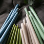 Taper Candles In Pastel Shades, thumbnail 1 of 11