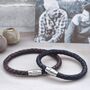 Personalised 'Father And Son' Bracelet Set, thumbnail 1 of 10