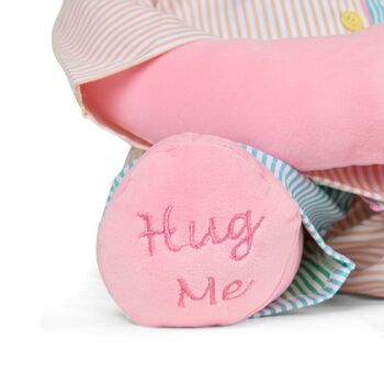 Kika Hug Me Multicolor Pyjama Set With Matching Mega Size Teddy Bear, 2 of 4