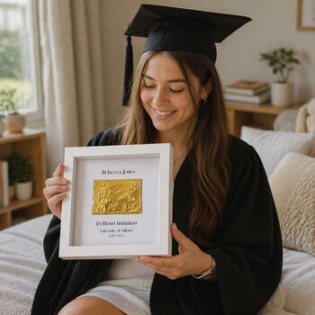 Personalised Graduation Gift Framed Keepsake, 6 of 10