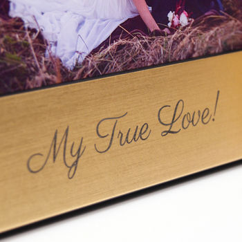 Personalised Love Hearts Photo Frame, 3 of 5