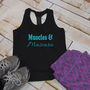 Gym Muscles And Mascara Tri Dri Vest, thumbnail 5 of 7