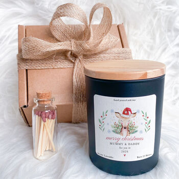 First Christmas Candle Gift For New Mum And Dad, 2 of 10