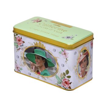 Catherine, Princess Of Wales Tea Tin With 40 Teabags, 3 of 4