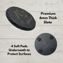 Vino Coco 70th Birthday Bottega Prosecco And Slate Coaster Gift Set, thumbnail 4 of 8
