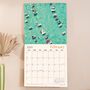 2026 Wall Calendar | Ocean Aerials | Sunday Start, thumbnail 3 of 5