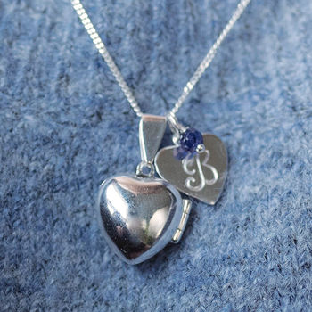 Heart Locket With Birthstone, 12 of 12