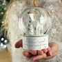 Personalised New Home Christmas Village Snow Globe, thumbnail 2 of 8