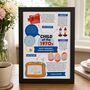 Born In The 70s Gift Print Of Vintage Toys, thumbnail 3 of 7
