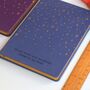 Foiled Stars Personalised Notebook, thumbnail 7 of 10