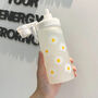 Daisy Water Bottle With Straw Sports Lid, thumbnail 5 of 7
