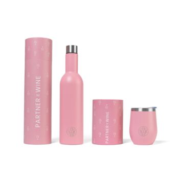 Pink Insulated Wine Bottle, 8 of 10