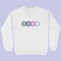 Birth Year Circle Sweatshirt, thumbnail 1 of 6