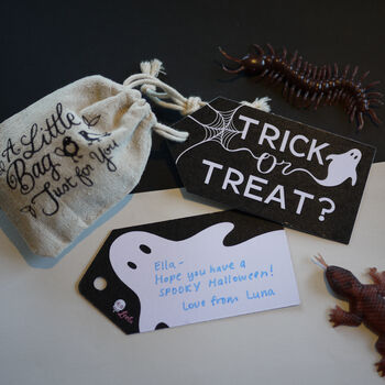 Trick Or Treat? Gift Bag + Tag, 2 of 5