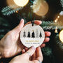Tree Family Personalised Christmas Decoration, thumbnail 2 of 5