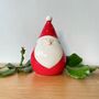 Ceramic Red Plump Santa, thumbnail 1 of 6