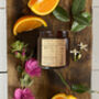 Palmarosa, Bergamot And Seville Orange Candle, thumbnail 1 of 12