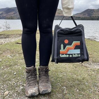 Personalised Take A Hike Boot Bag, 8 of 8