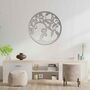 Round Metal Tree Of Life Wall Decor Gift For Her, thumbnail 5 of 11