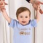 Bear Embroidered Personalised First Birthday T Shirt, thumbnail 3 of 9