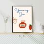 A4 Print, You're My Jam, thumbnail 4 of 5